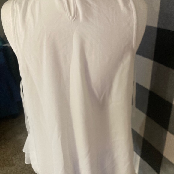 Worthington White Layered Tank Top NWT - Picture 11 of 11